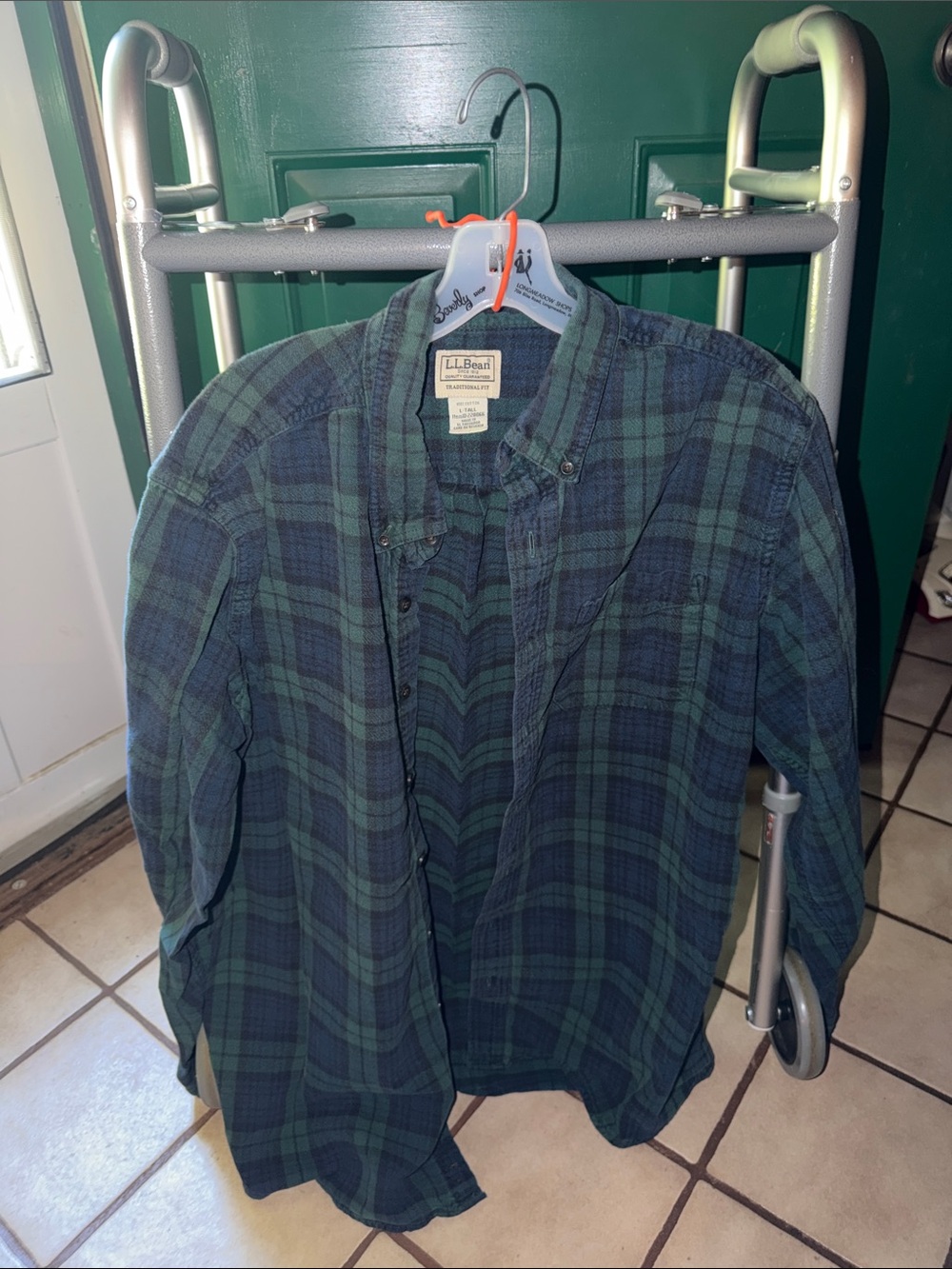 L. L. Bean Flannel Men’s Button Up Shirt